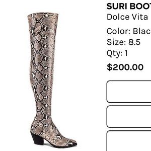 Dolce Vita suri boot size 8.5 lightly worn